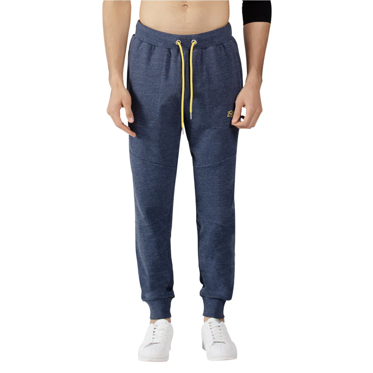 Marl Cotton Stretch Slim Fitted Joggers