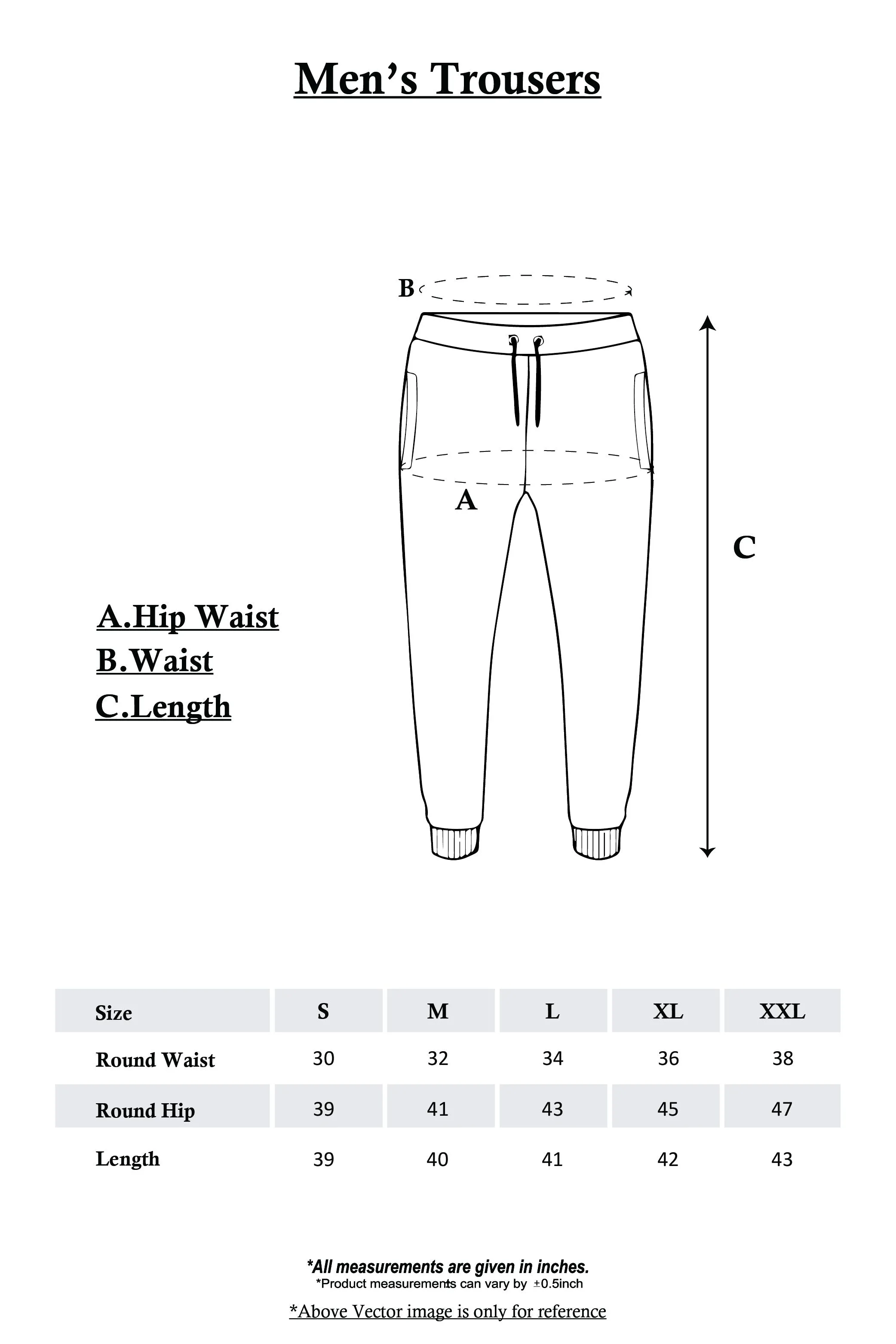 Men's fashion Trouser