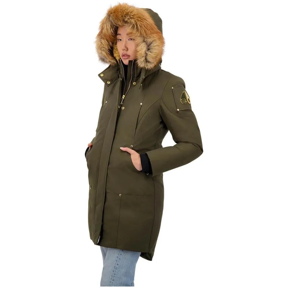 Moose Knuckles Army Cotton Women Parka