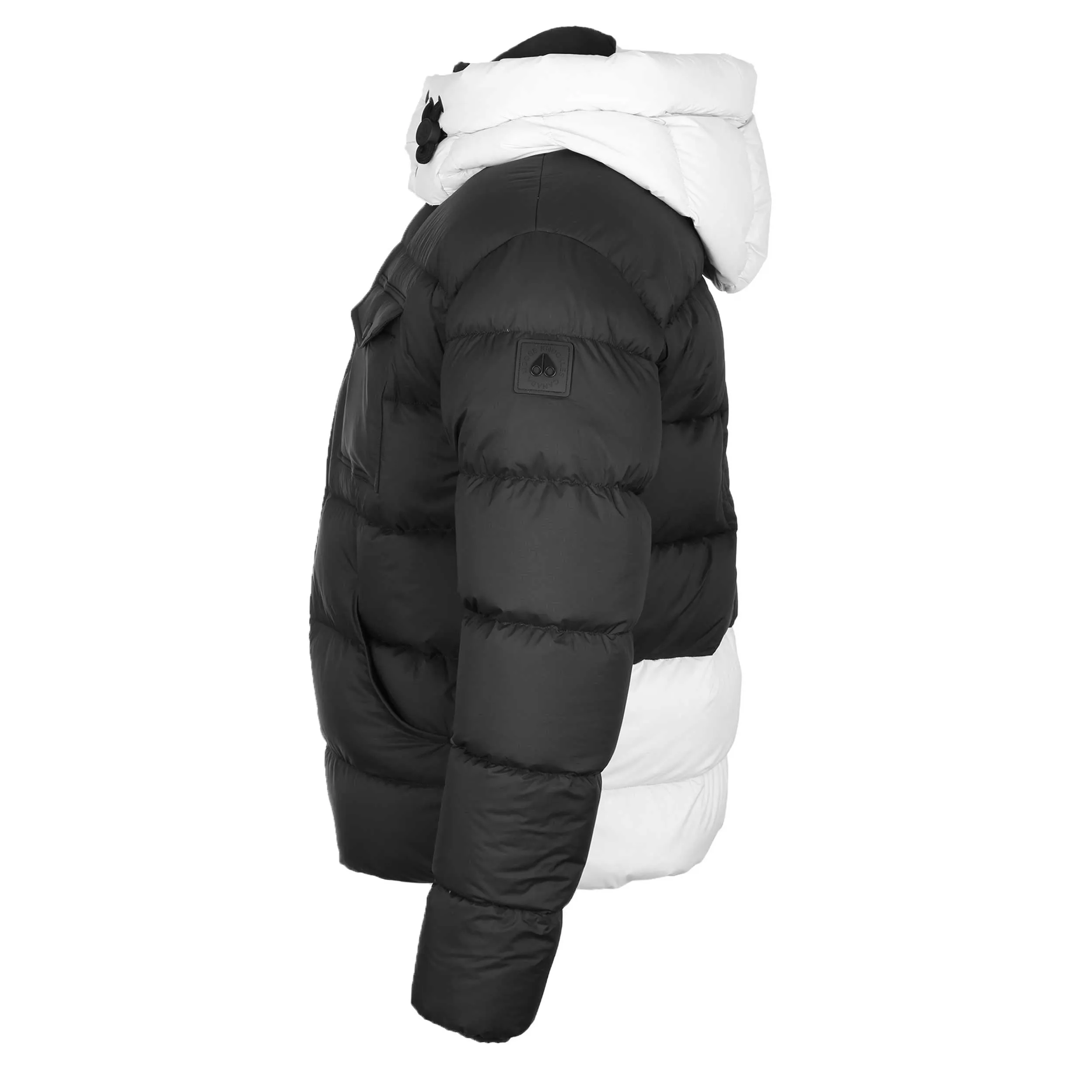 Moose Knuckles Bedstuy Jacket in Black & White