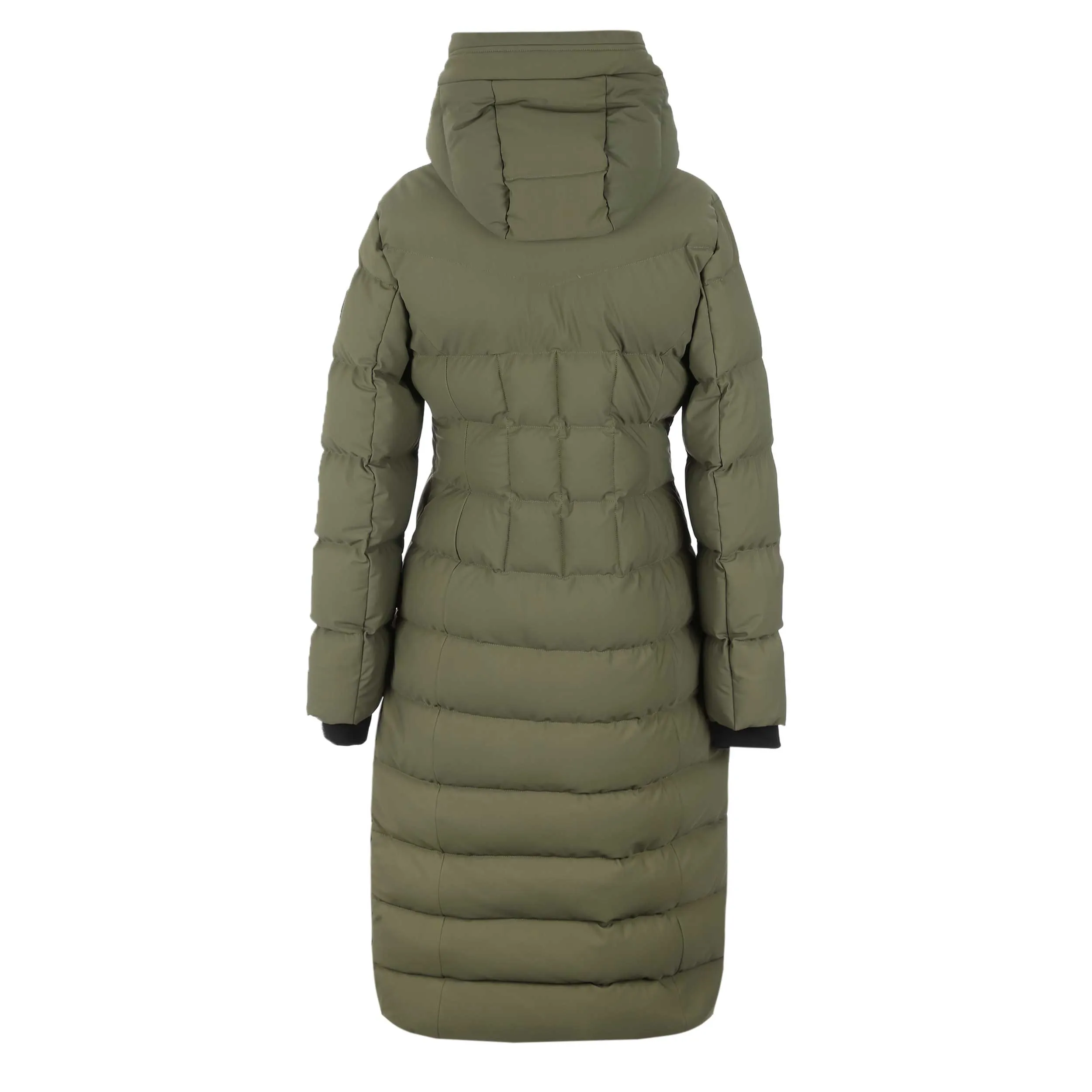 Moose Knuckles Jocada Ladies Parka Jacket in Moss