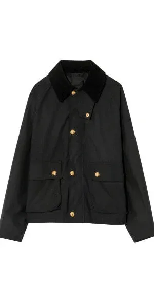 Nili Lotan - Brinley Waxed Short Parka in Black