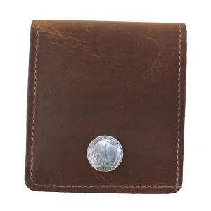 Over Under Bison Bifold Wallet