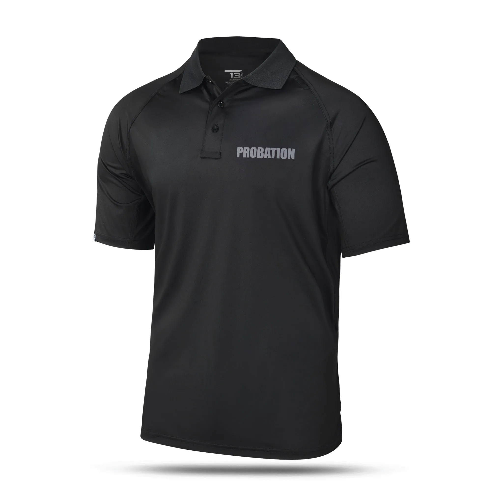 [PROBATION] Men's Performance Polo [BLK/GRY]