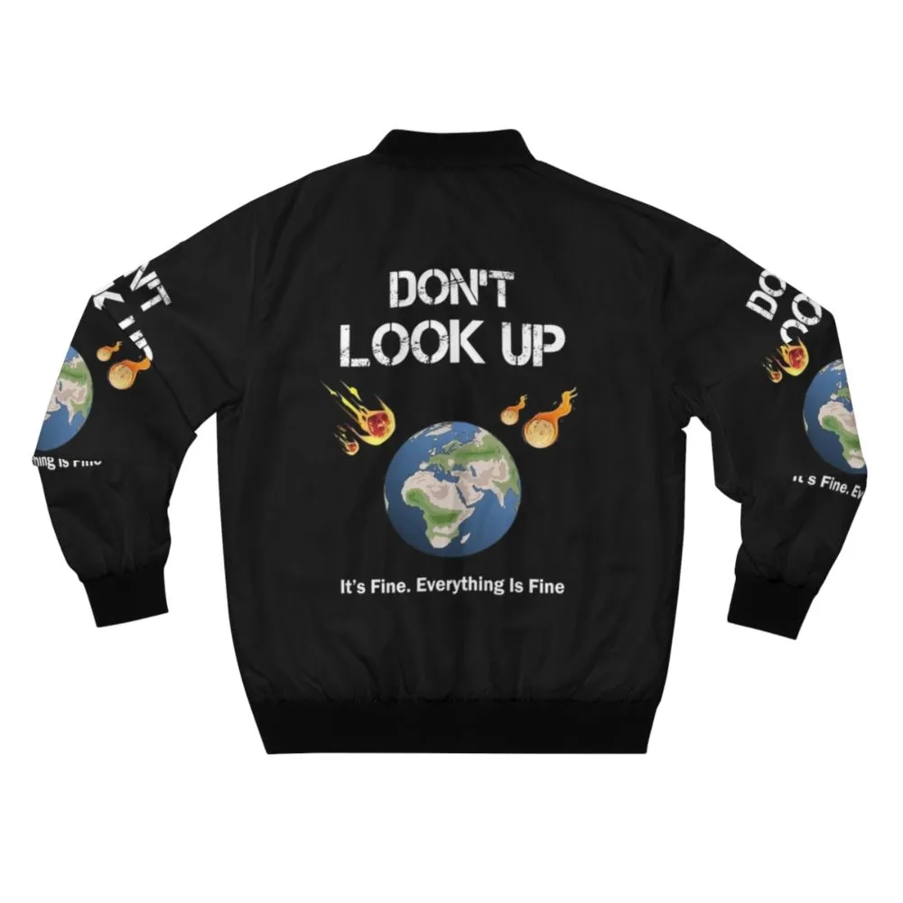 "Don't Look Up" Earth Day Bomber Jacket