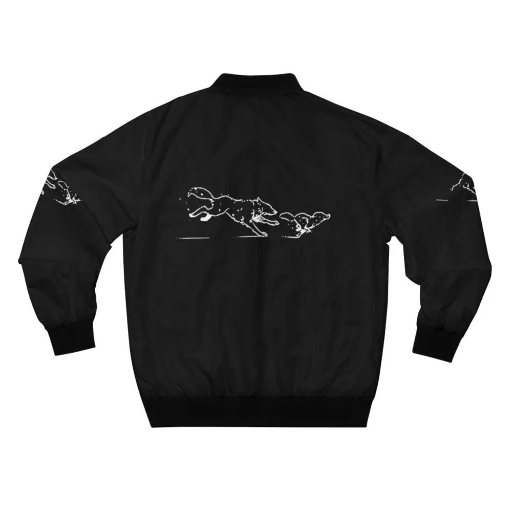 "Life is Strange 2 Bomber Jacket with Wolves Design"