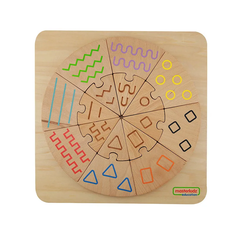 Tactile and Visual Matching Blocks