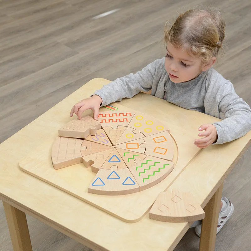 Tactile and Visual Matching Blocks