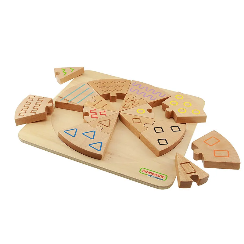 Tactile and Visual Matching Blocks