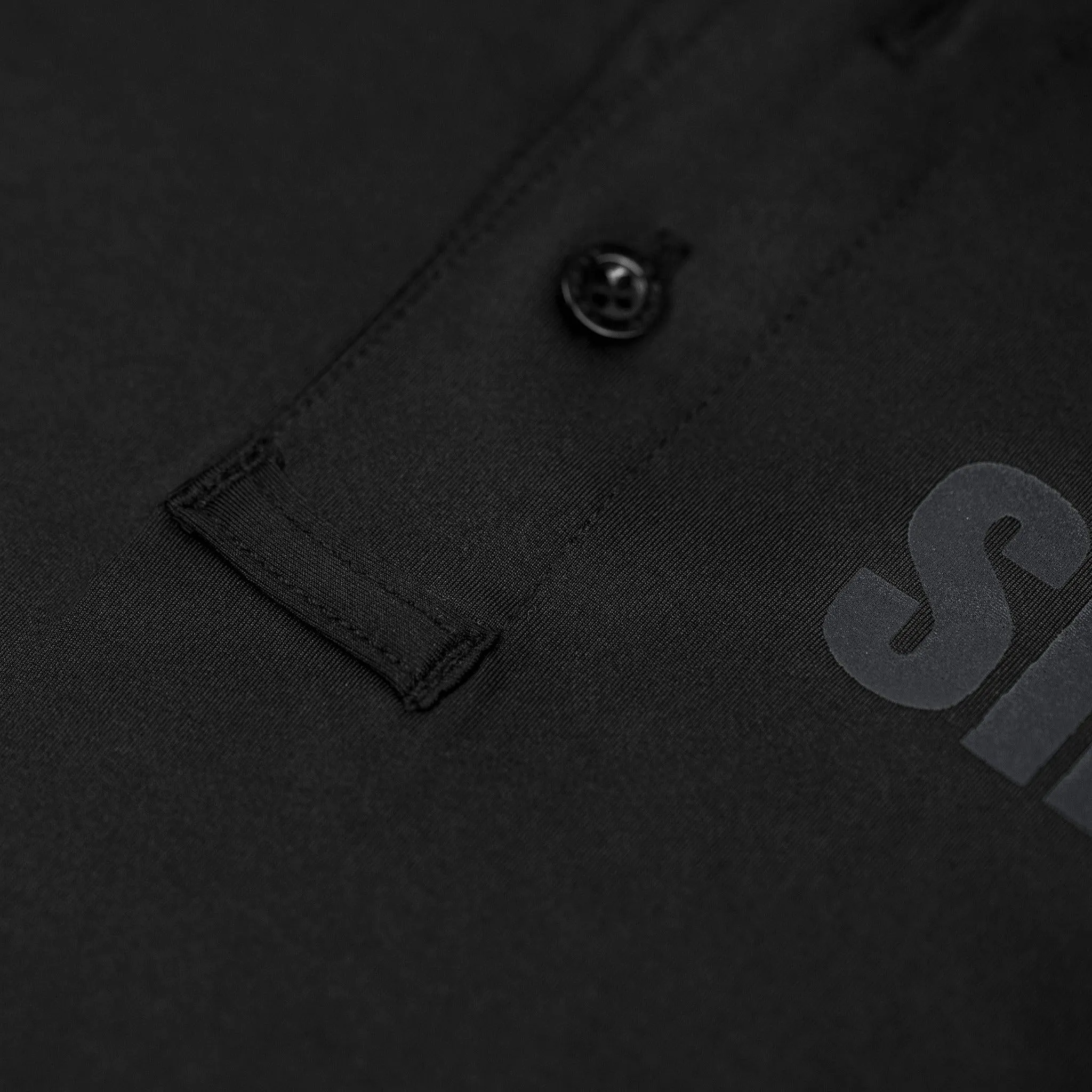 [UNMARKED] Men's Performance Polo [BLK]