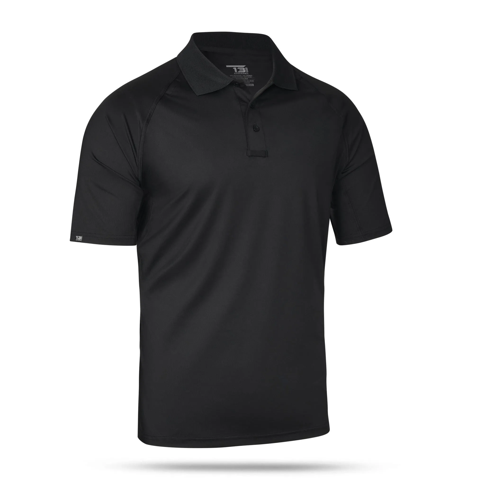 [UNMARKED] Men's Performance Polo [BLK]