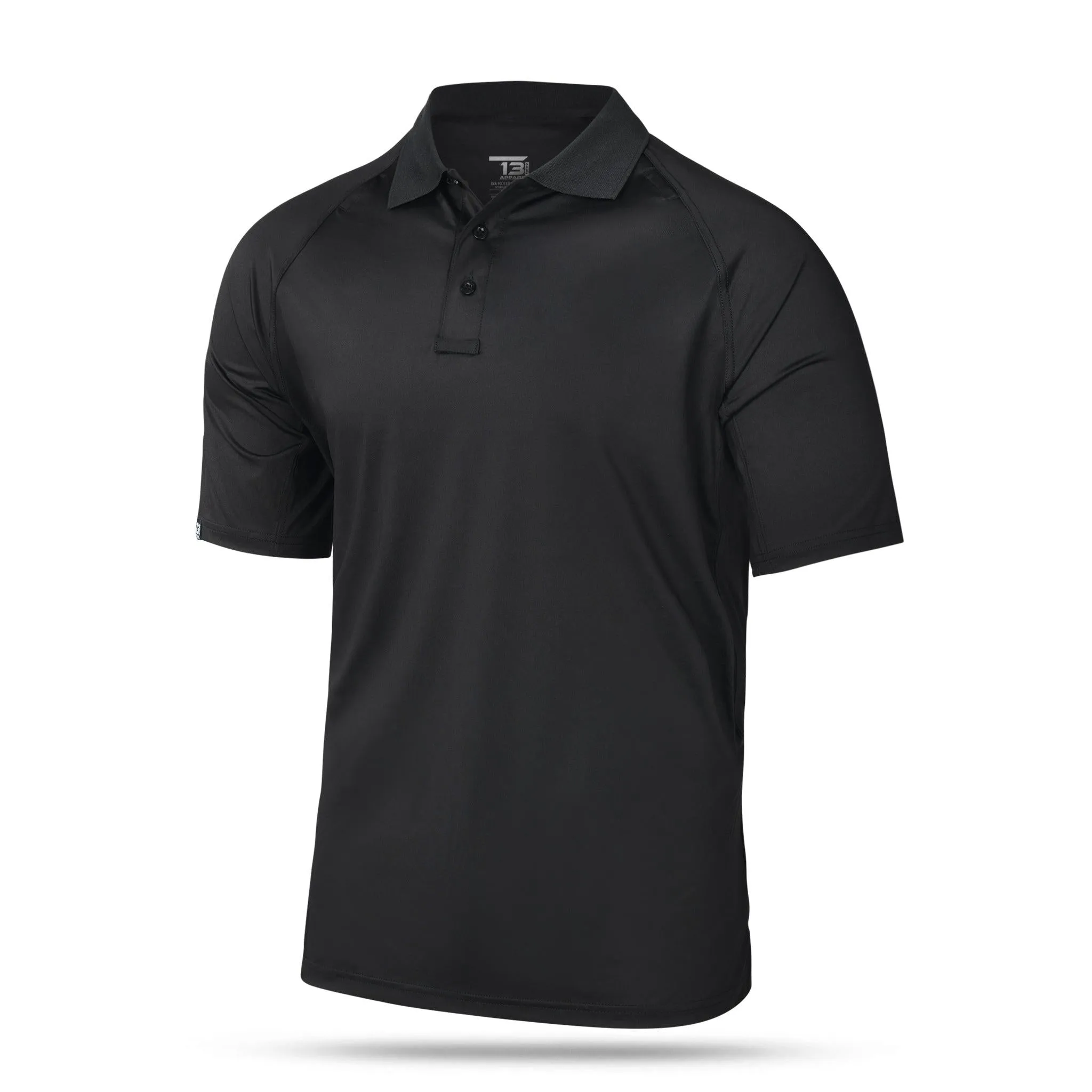 [UNMARKED] Men's Performance Polo [BLK]